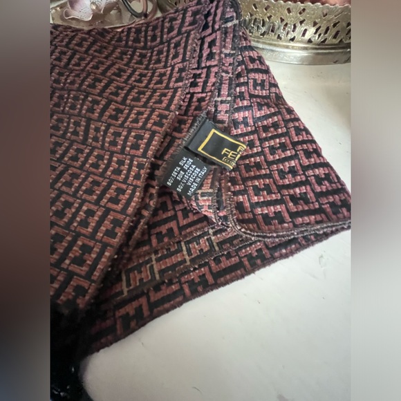 Vintage Fendi Silk Scarf - Picture 1 of 8